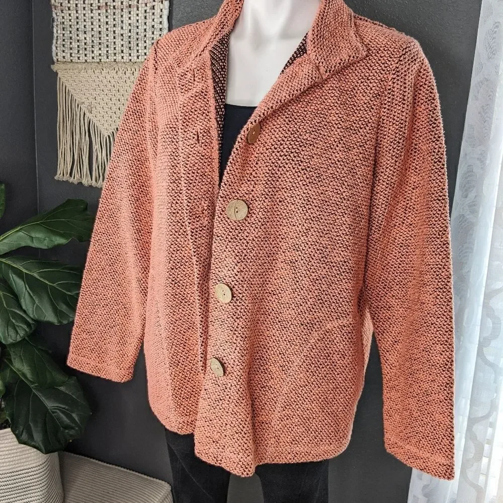 Blair Chunky Button Up Jacket - Picture 1 of 9